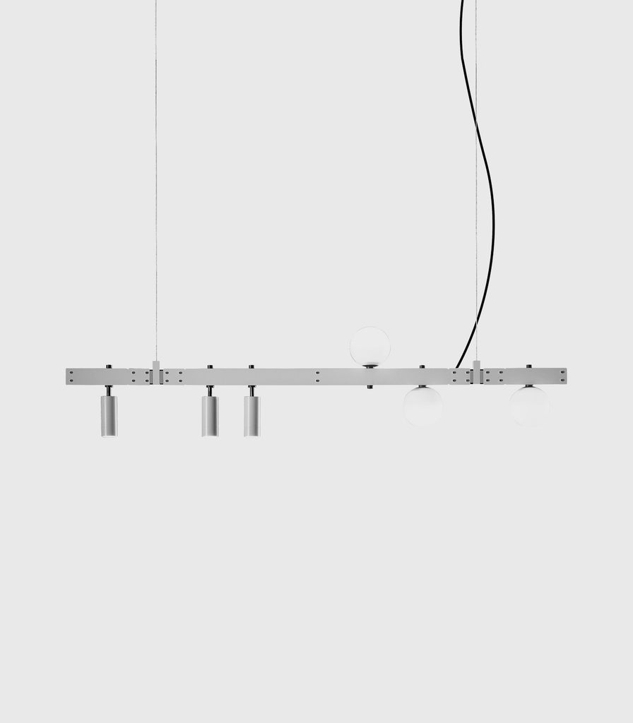 Karman Stant Linear Pendant Light in Matte White