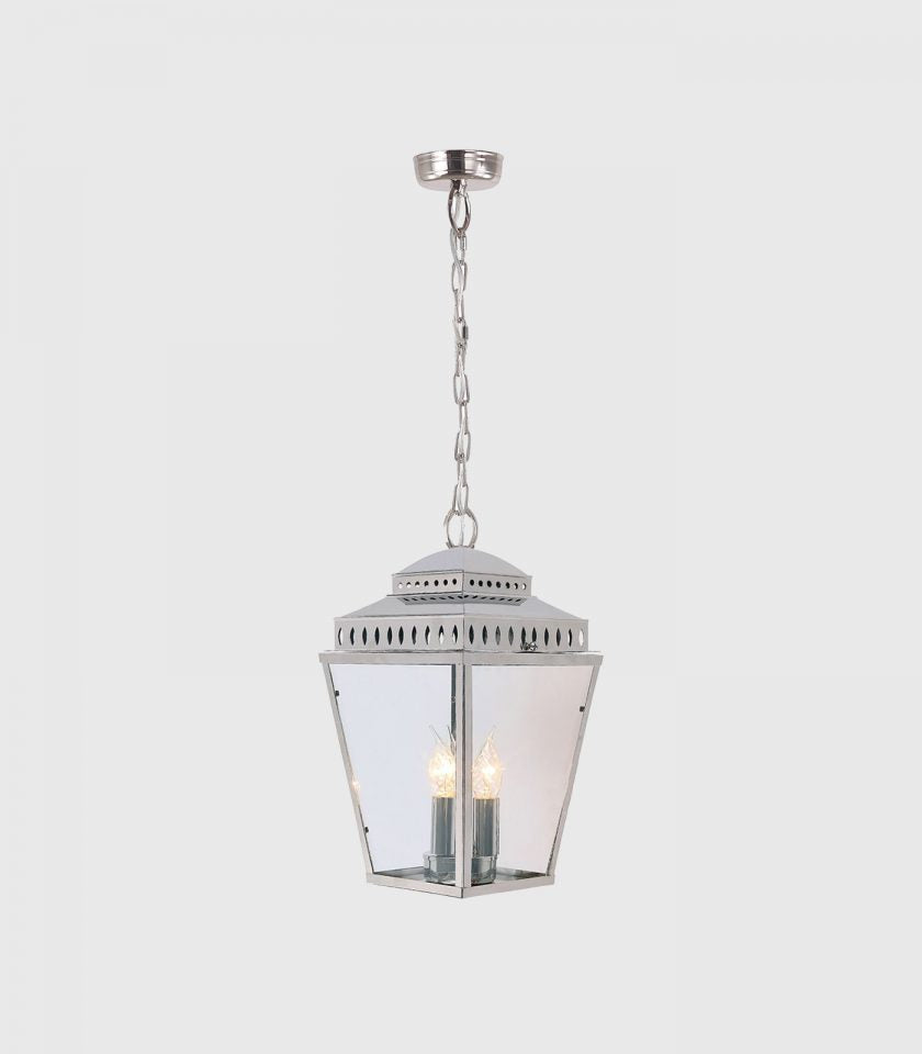 Elstead Mansion House Pendant Light in Polished Nickel