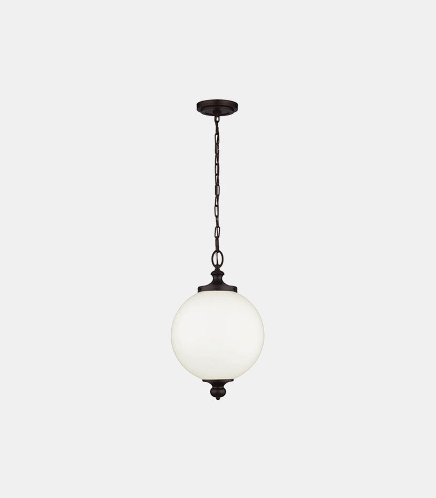 Elstead Parkman Pendant Light in Small/Oil Rubbed Bronze