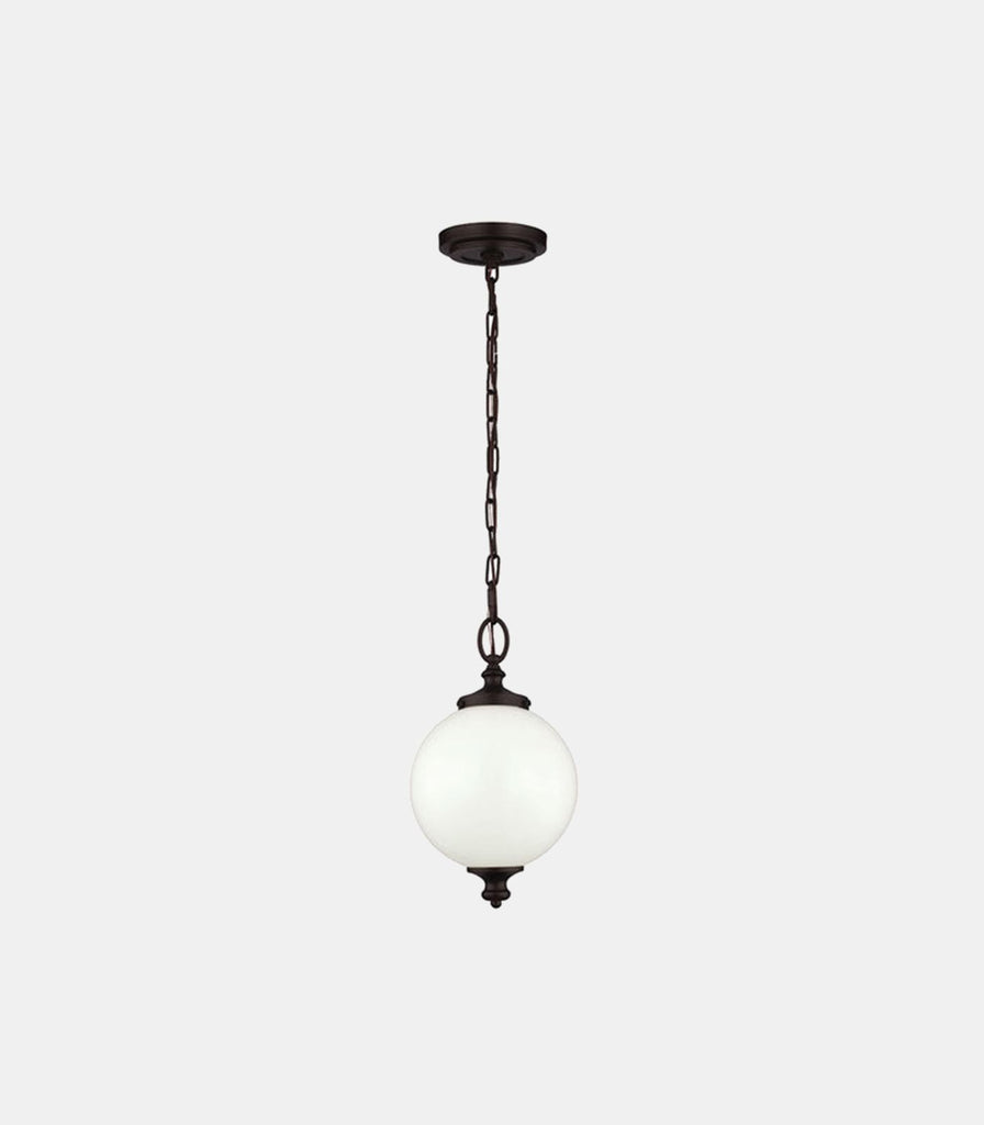 Elstead Parkman Pendant Light in Large/Oil Rubbed Bronze