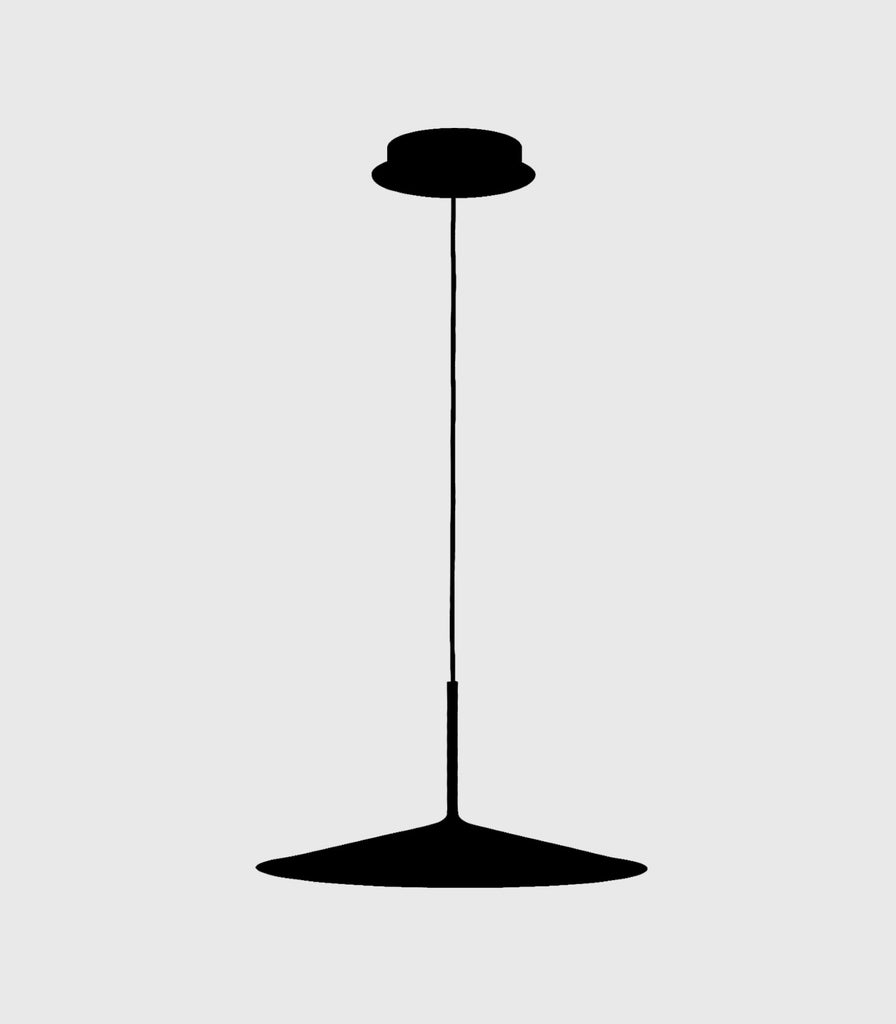 Linea Light Poe Plus Pendant Light in Black