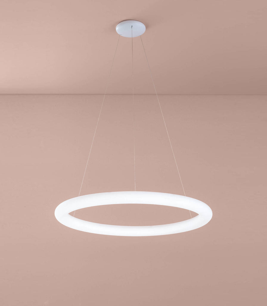 Linea Light Polo Pendant Light featured within interior space