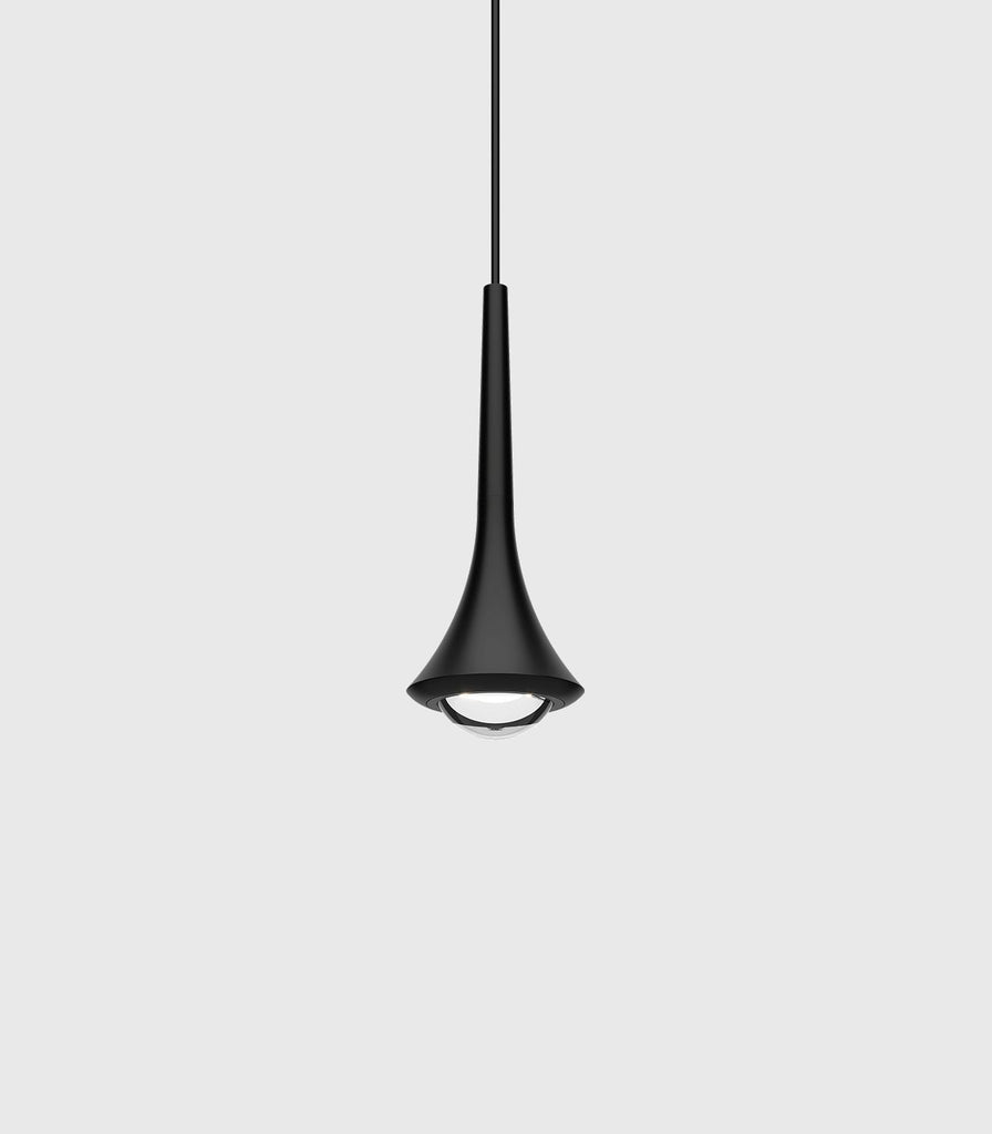 Lodes Rain Pendant Light in Matte Black/Matte Black