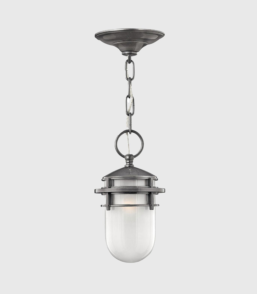 Elstead Reef Pendant Light in Hematite