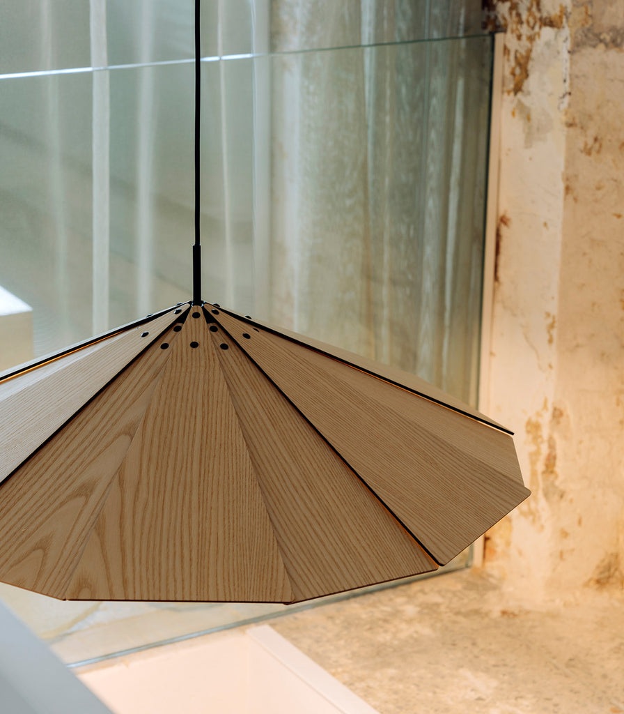Milan Sepal Pendant Light featured within interior space