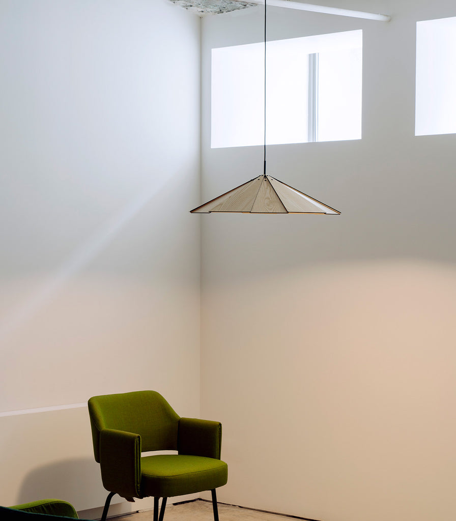 Milan Sepal Pendant Light featured within interior space