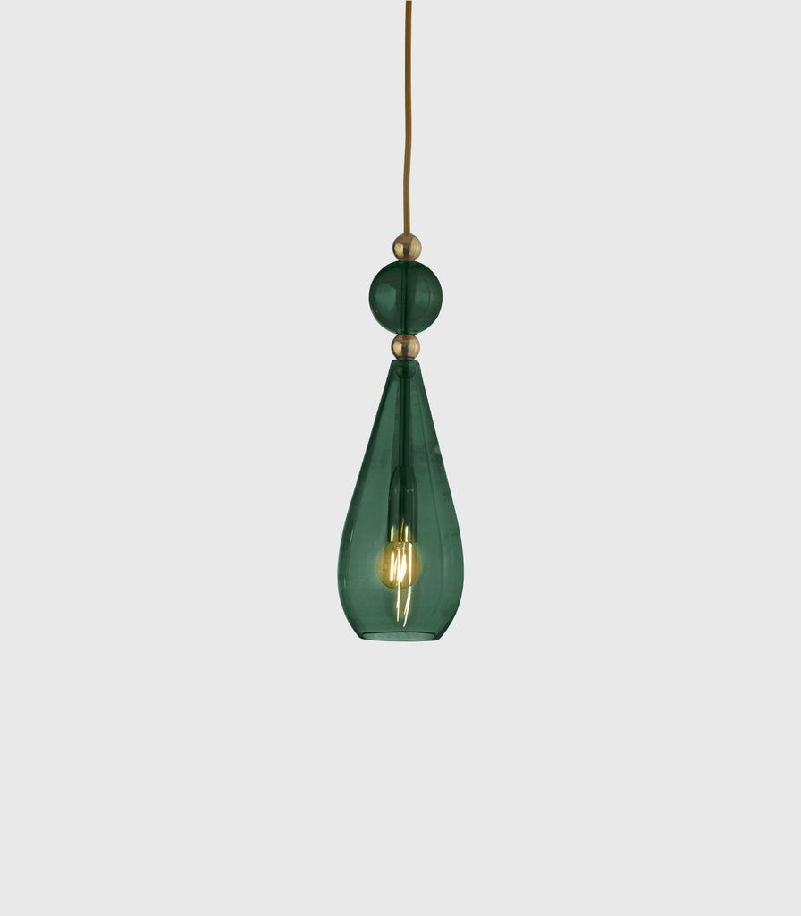 Ebb & Flow Smykke Pendant Light in Small/ Ivy Green