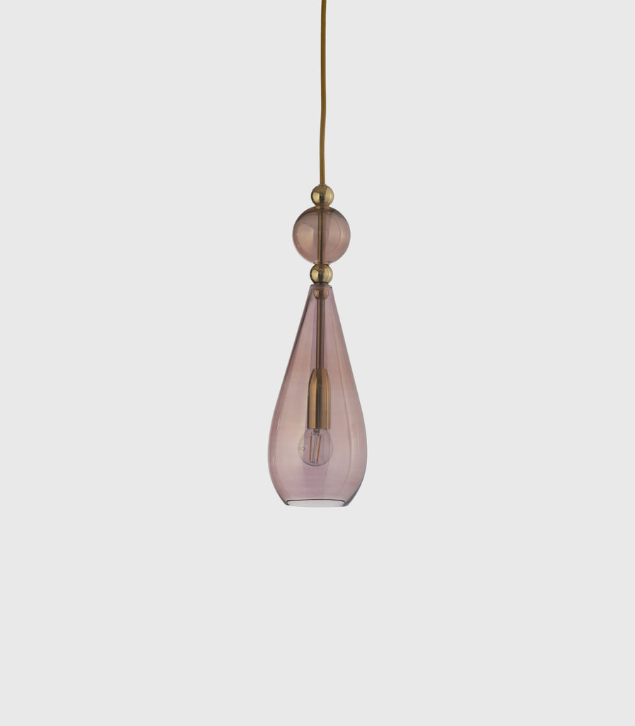 Ebb & Flow Smykke Pendant Light in Small/ Obsidian