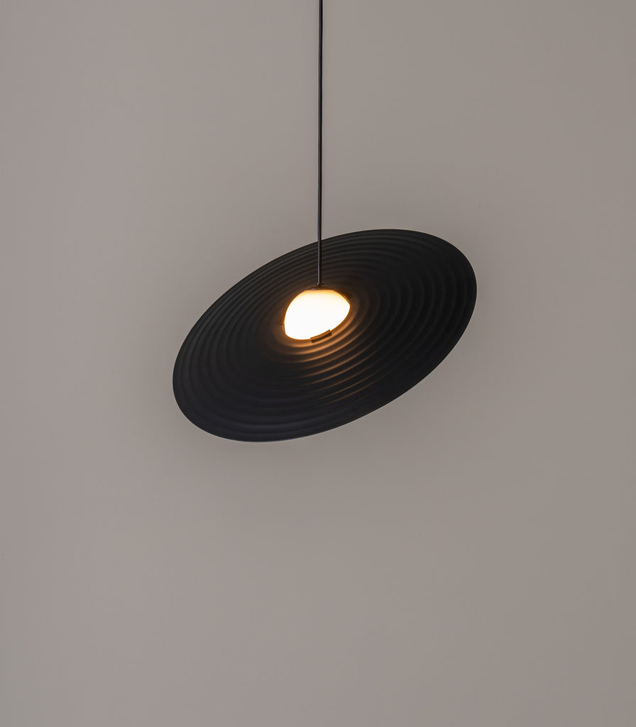 Milan Symphony Pendant Light in Large/ Anthracite