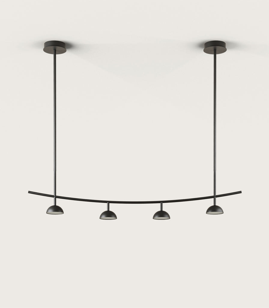 Aromas Tana Pendant Light in Matte Black