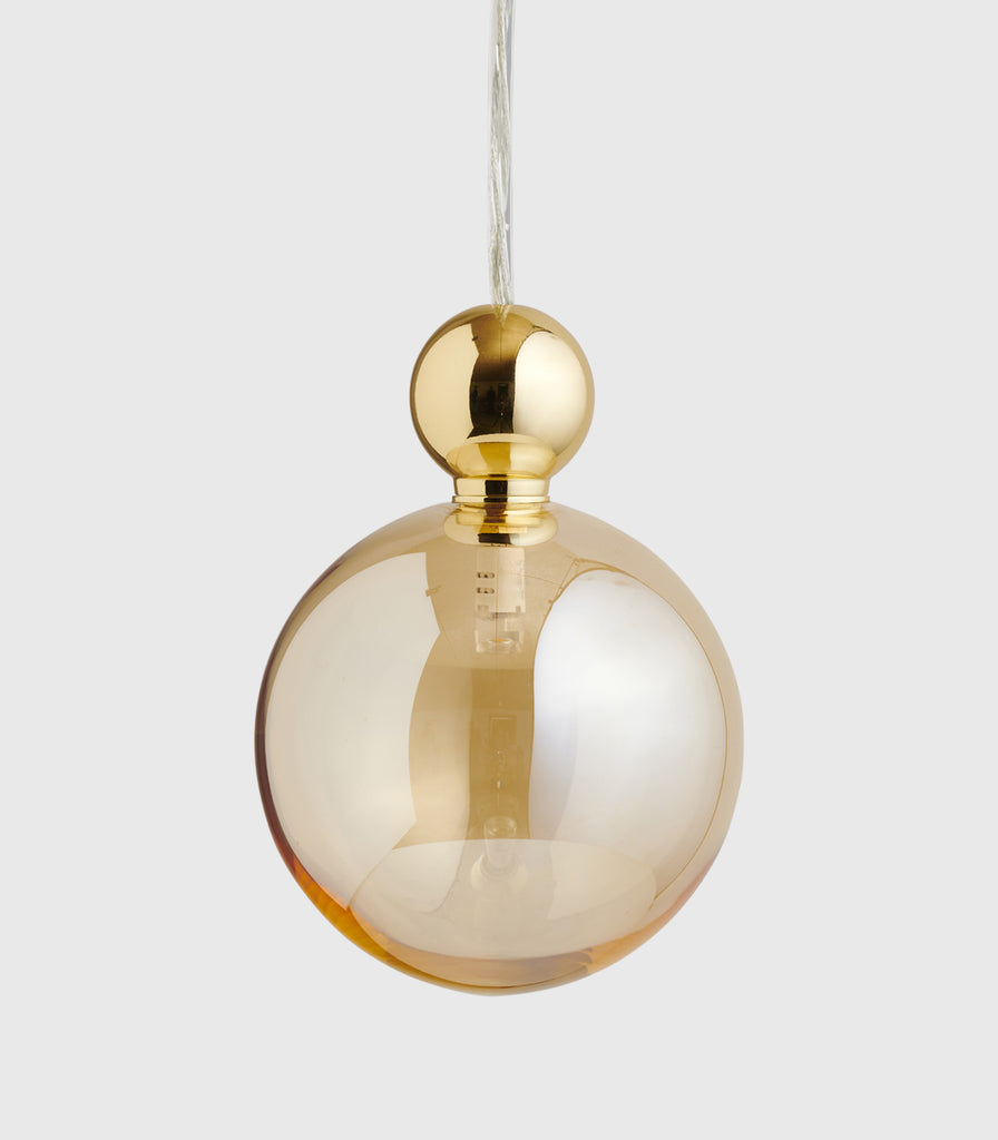 Ebb & Flow Uva Pendant Light in Large/ Golden Smoke