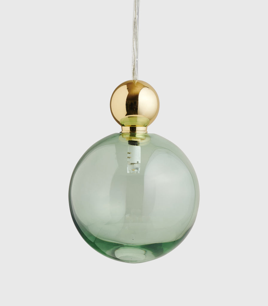 Ebb & Flow Uva Pendant Light in Large/ Forest Green