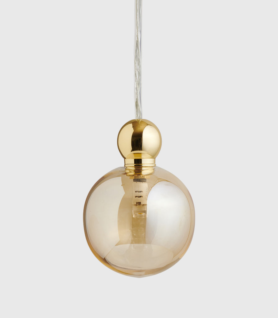 Ebb & Flow Uva Pendant Light in Medium/ Golden Smoke