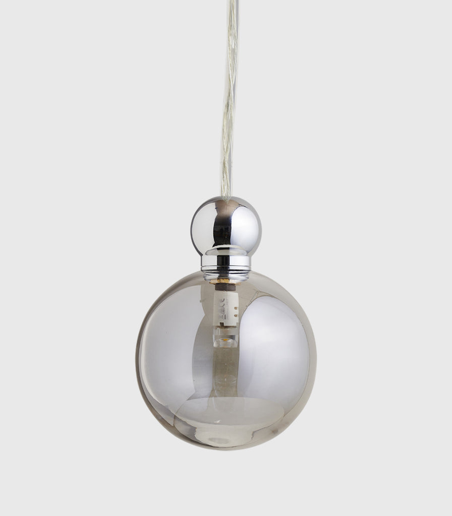 Ebb & Flow Uva Pendant Light in Medium/ Smokey Grey