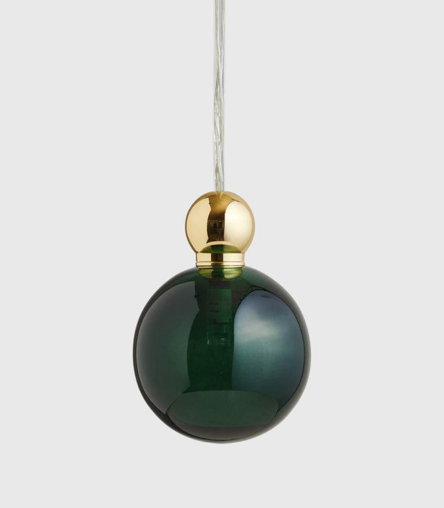 Ebb & Flow Uva Pendant Light in Medium/ Ivy Green