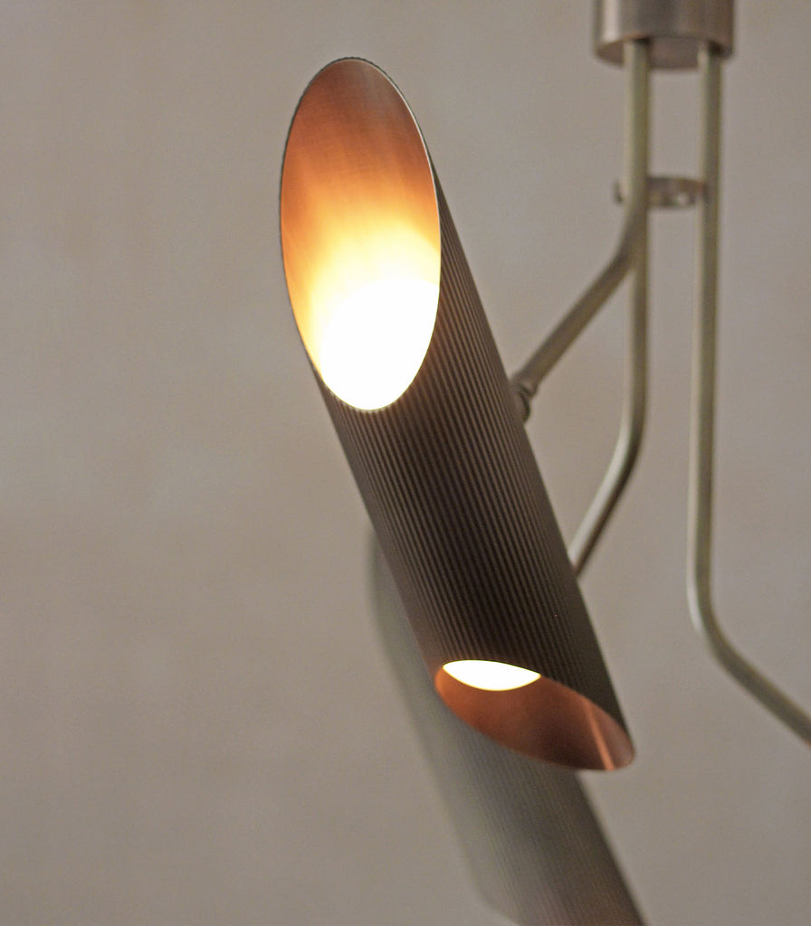  J. Adams & Co. Vector Pendant Light featured in an interior sapce