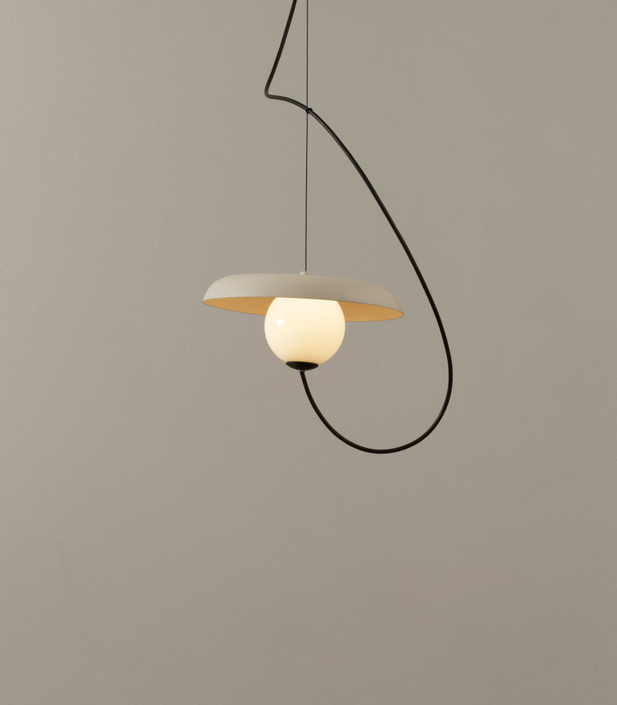Milan Wire 24 Pendant Light featured within interior space