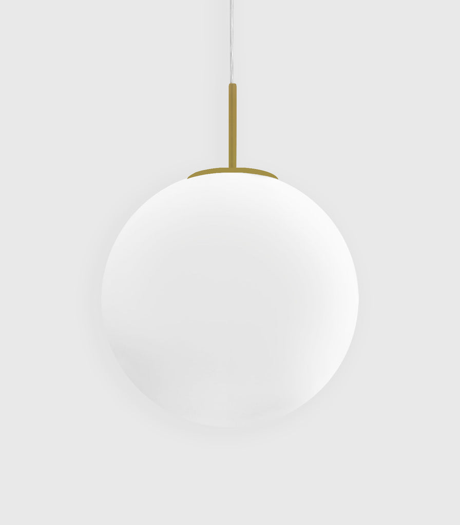 Ai Lati Sferis Pendant Light in Brushed Brass / Extra Large