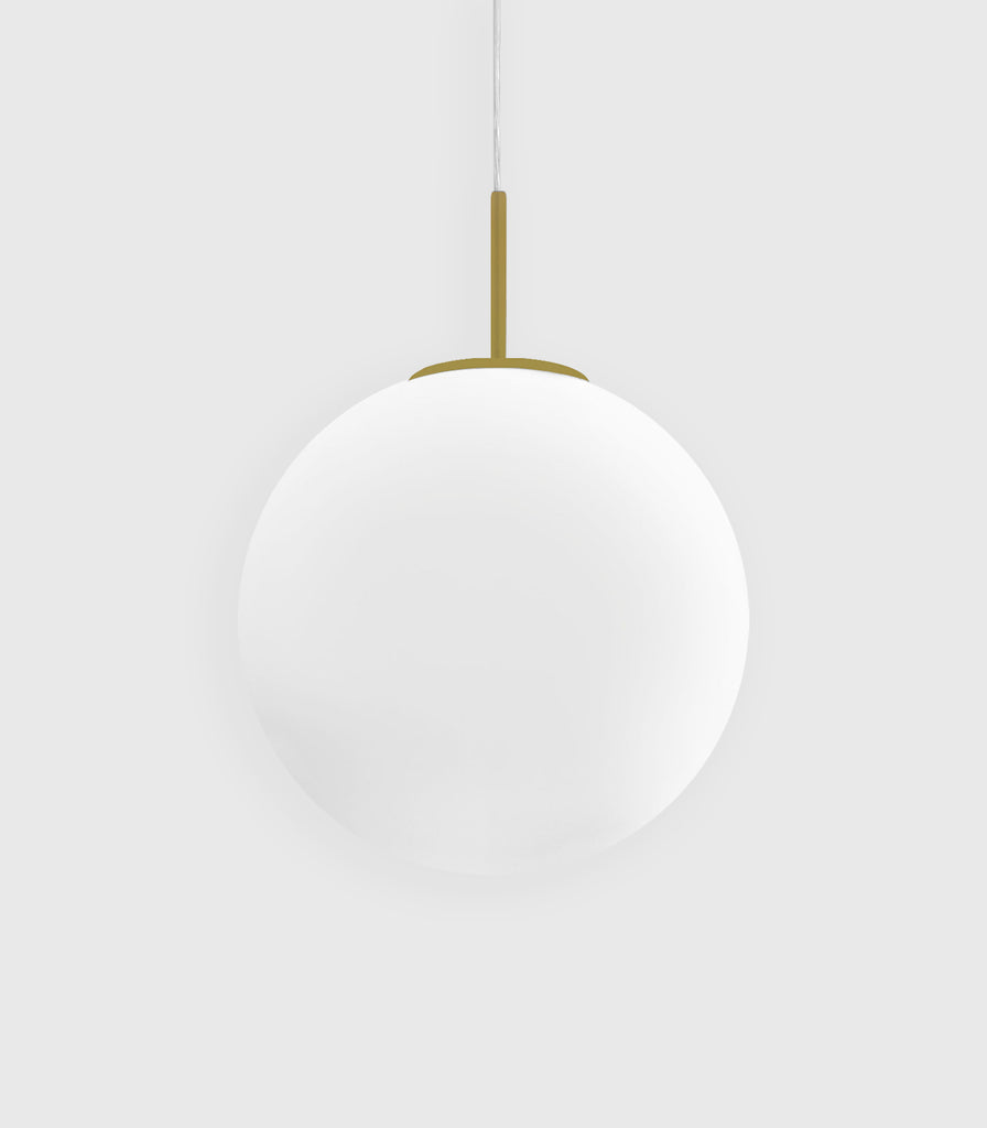 Ai Lati Sferis Pendant Light in Brushed Brass / Small