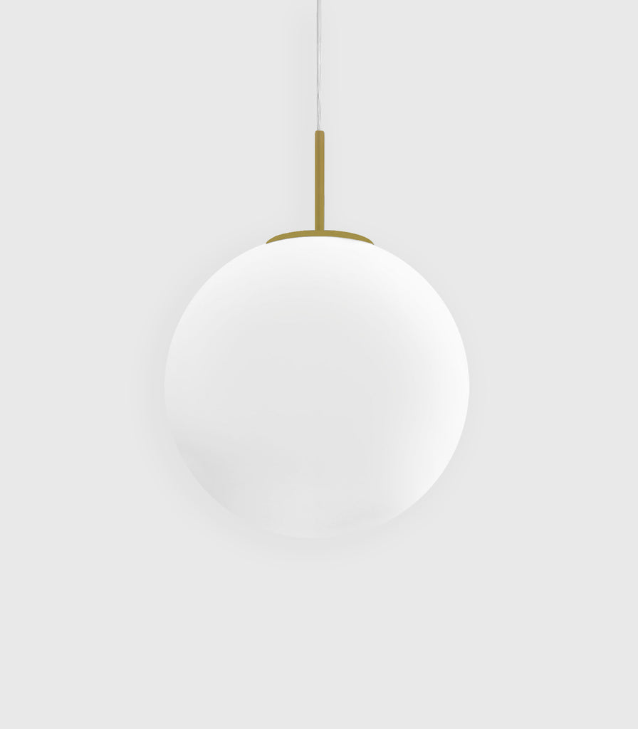 Ai Lati Sferis Pendant Light in Brushed Brass / Large