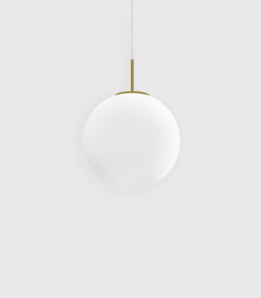 Ai Lati Sferis Pendant Light in Brushed Brass / Mini