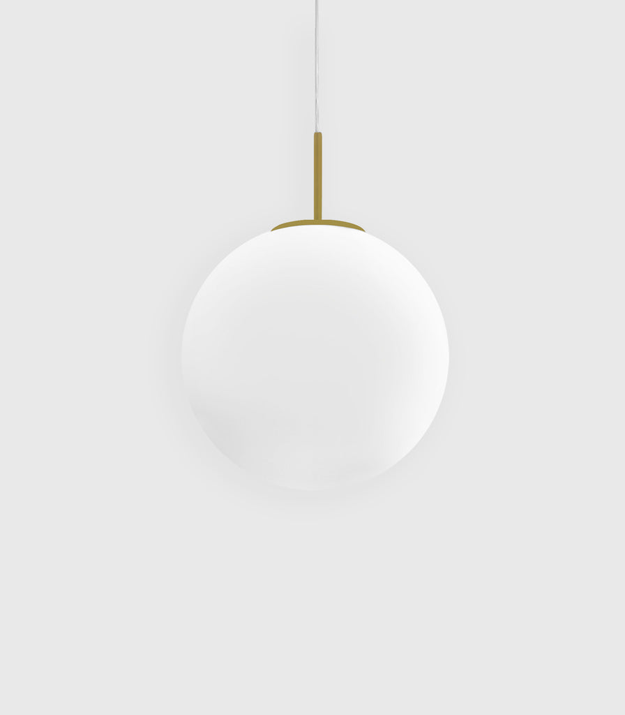 Ai Lati Sferis Pendant Light in Brushed Brass / Medium