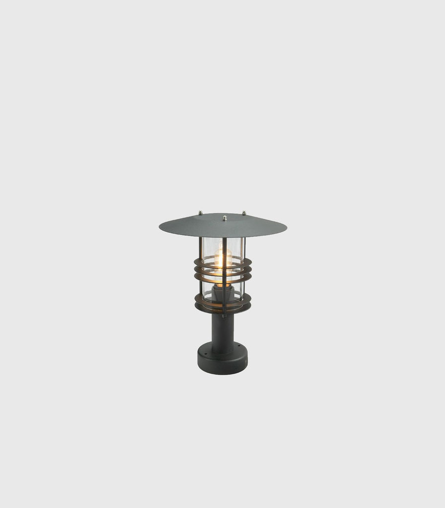 Norlys Stockholm Shade Bollard Light in Small/Black