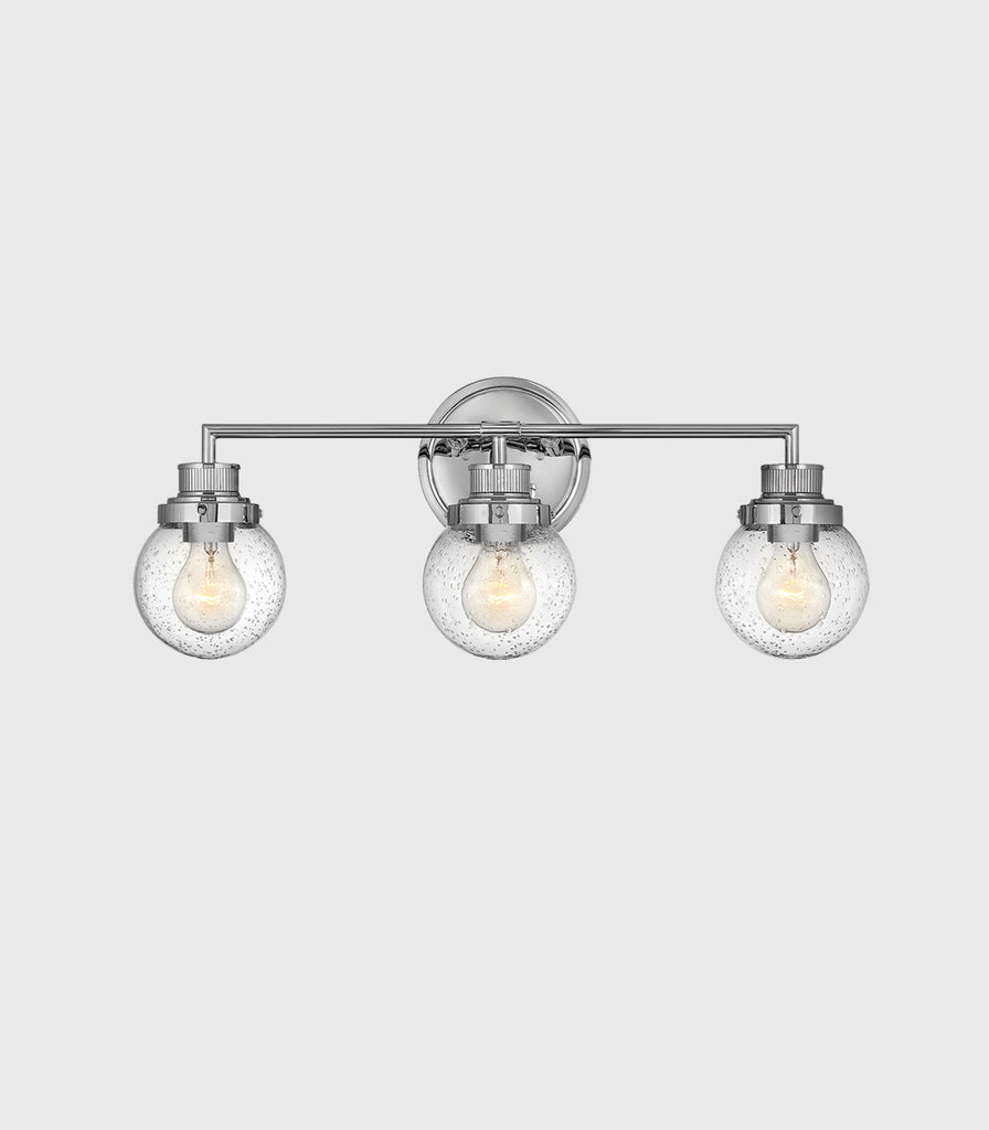 Elstead Poppy 3lt Wall Light in Polished Chrome