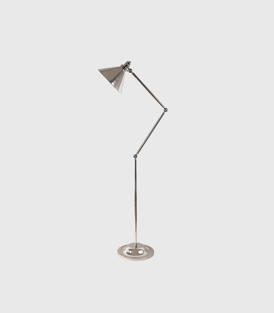 Elstead Provence Floor Lamp in Polished Nickel