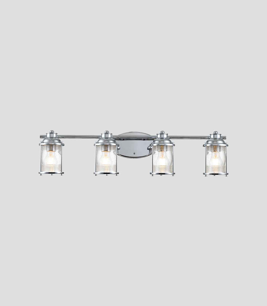Elstead Ashland Bay 4lt Wall Light in Polished Chrome