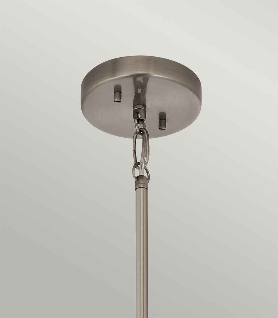 Elstead Karlee 5lt Chandelier in Classic Pewter closeup