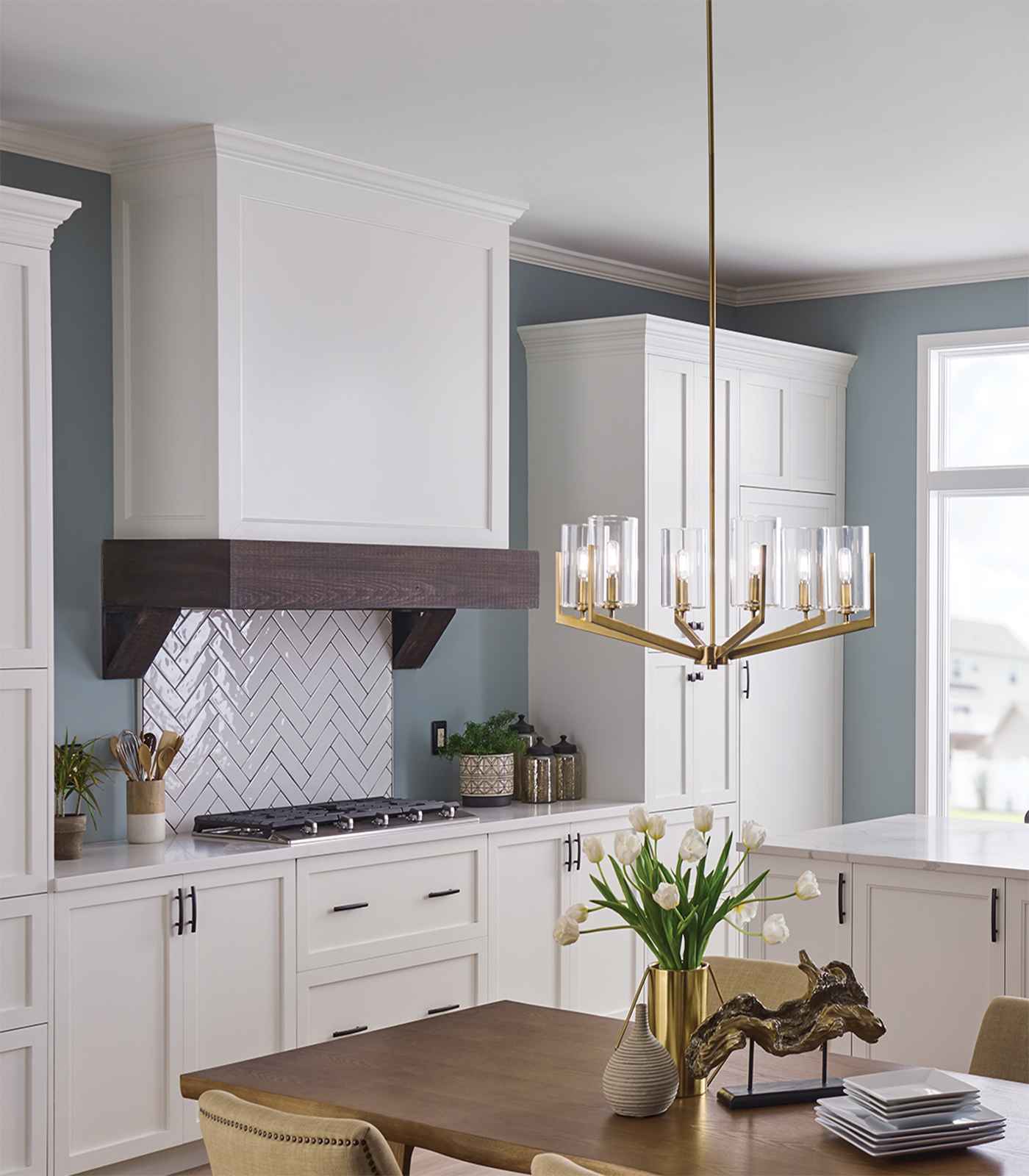 Gold clearance kitchen chandelier