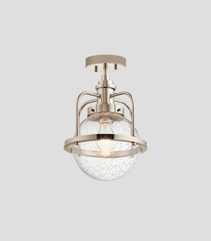 Elstead Triocent Pendant Light in Polished Nickel