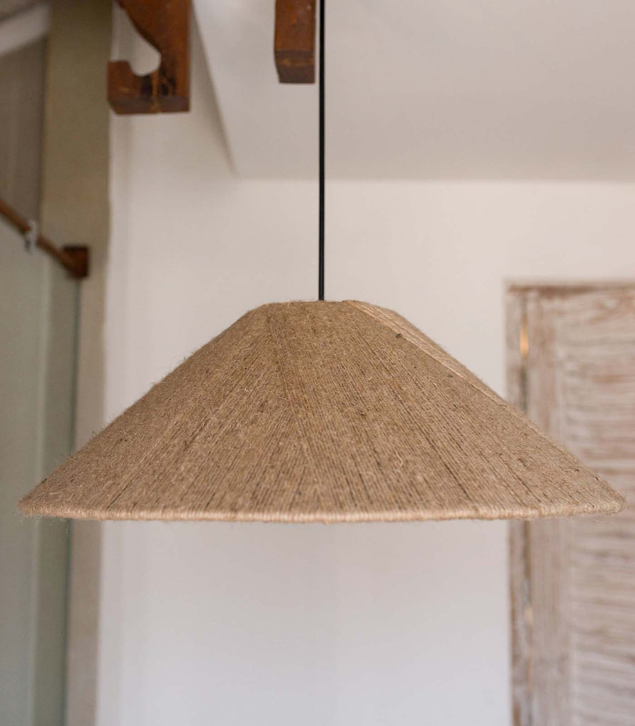 Gypset Cargo San Paolo Pendant Light in Natural Twine