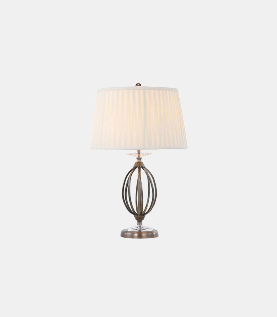 Elstead Aegean Table Lamp in Aged Brass
