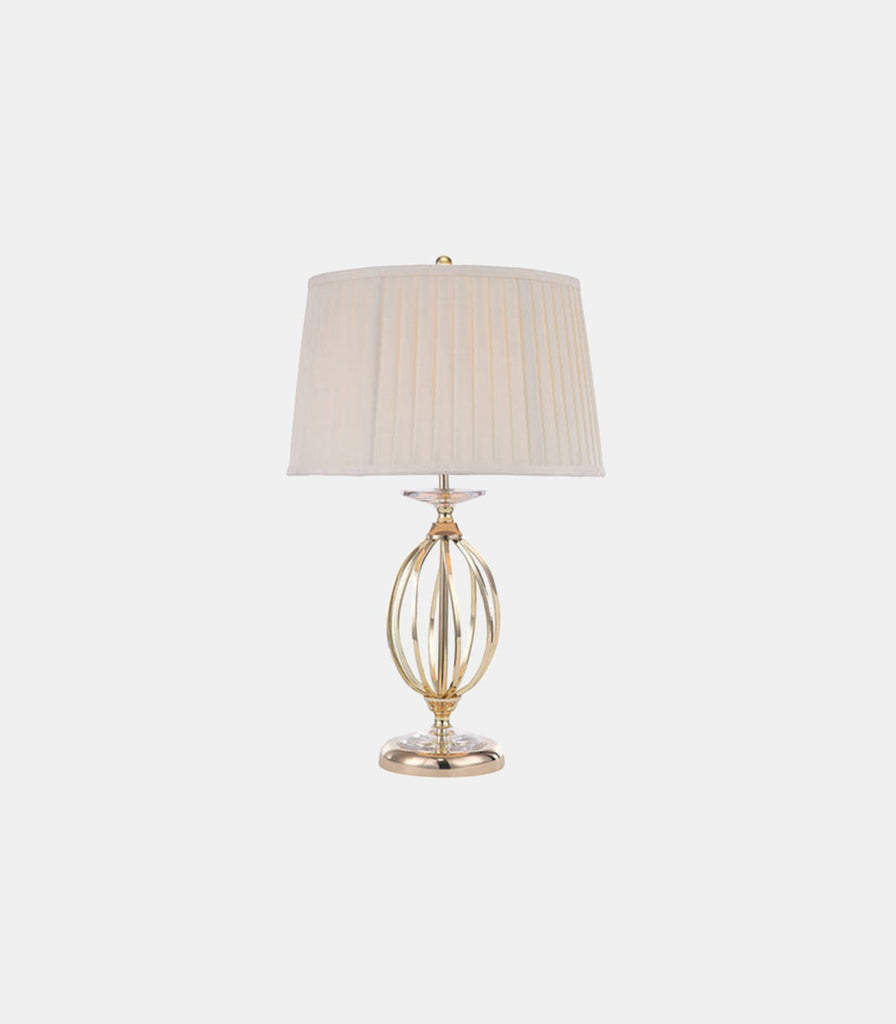 Elstead Aegean Table Lamp in Polished Brass