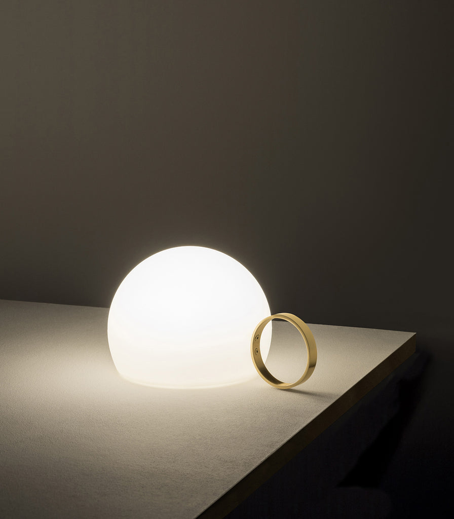 Estiluz Circ Ring Table Lamp in Samll