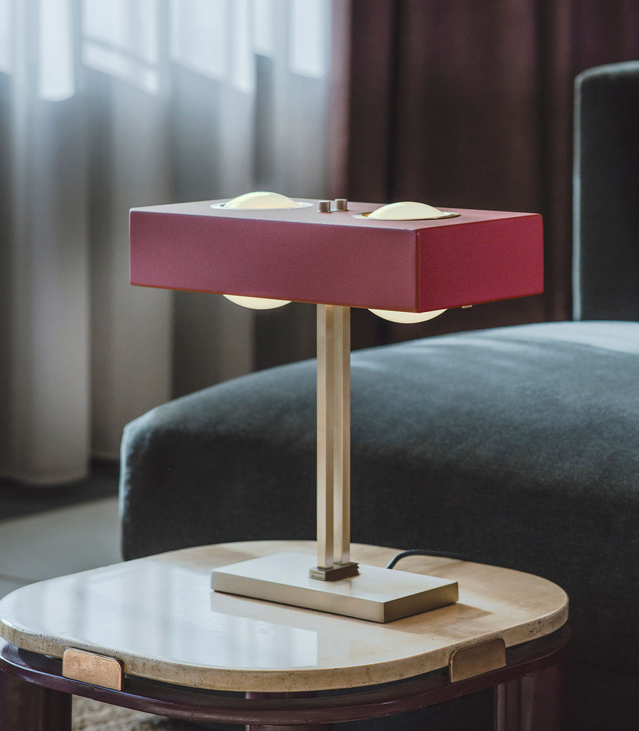 Bert Frank Kernel Table Lamp featured within a interior space