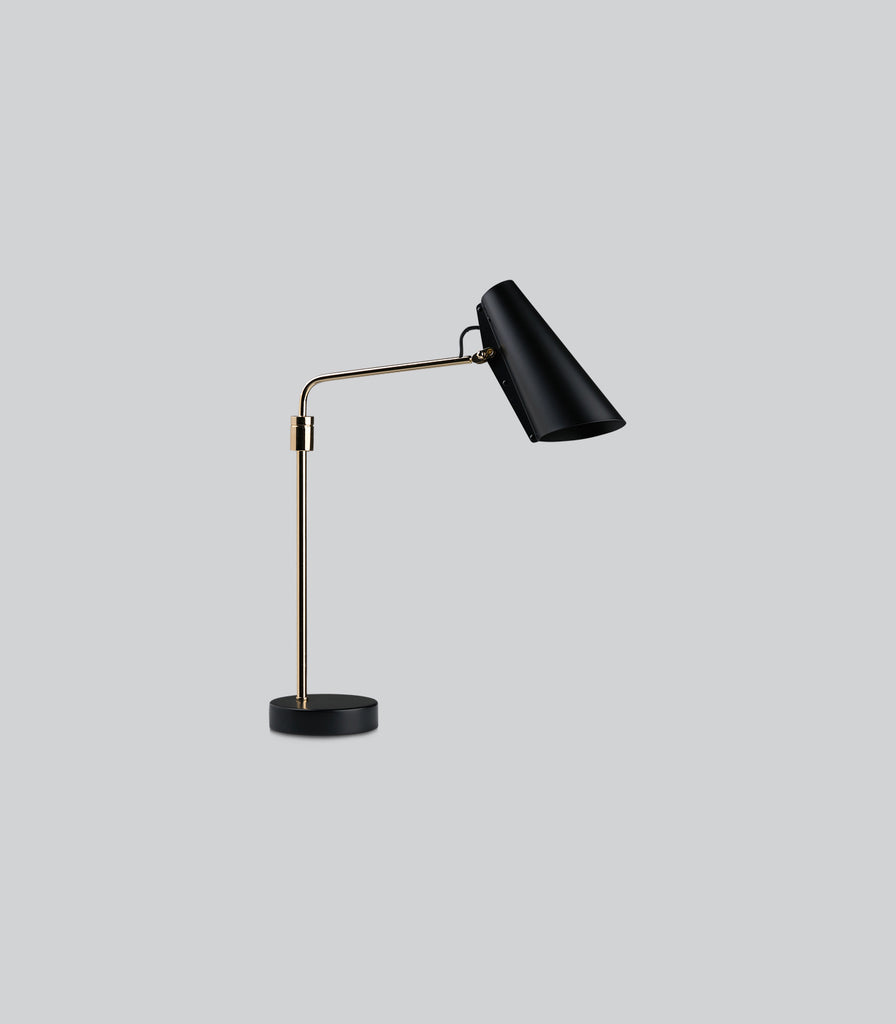 Northern Birdy Swing Table Lamp in Black/Brass