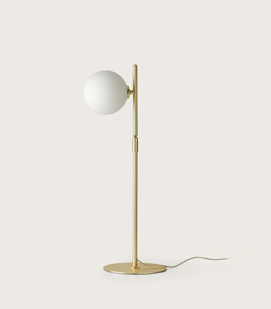 Aromas Endo Table Lamp in Matte brass