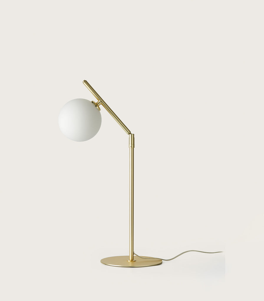 Aromas Endo Table Lamp in Matte Brass