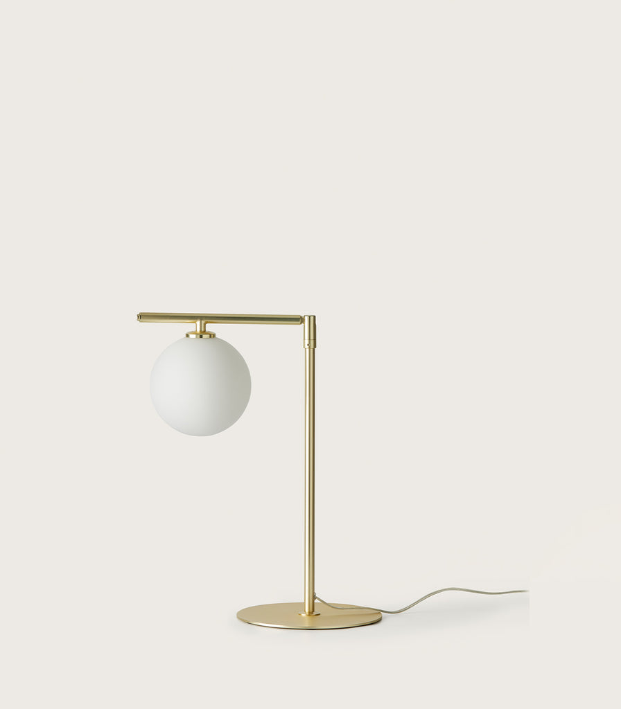 Aromas Endo Table Lamp in Matte Brass