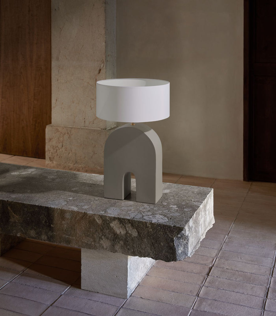 Aromas Home Table Lamp featured within a interior space
