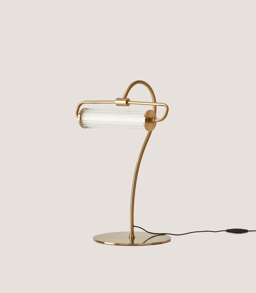 Aromas Ison Table Lamp in Matte Brass