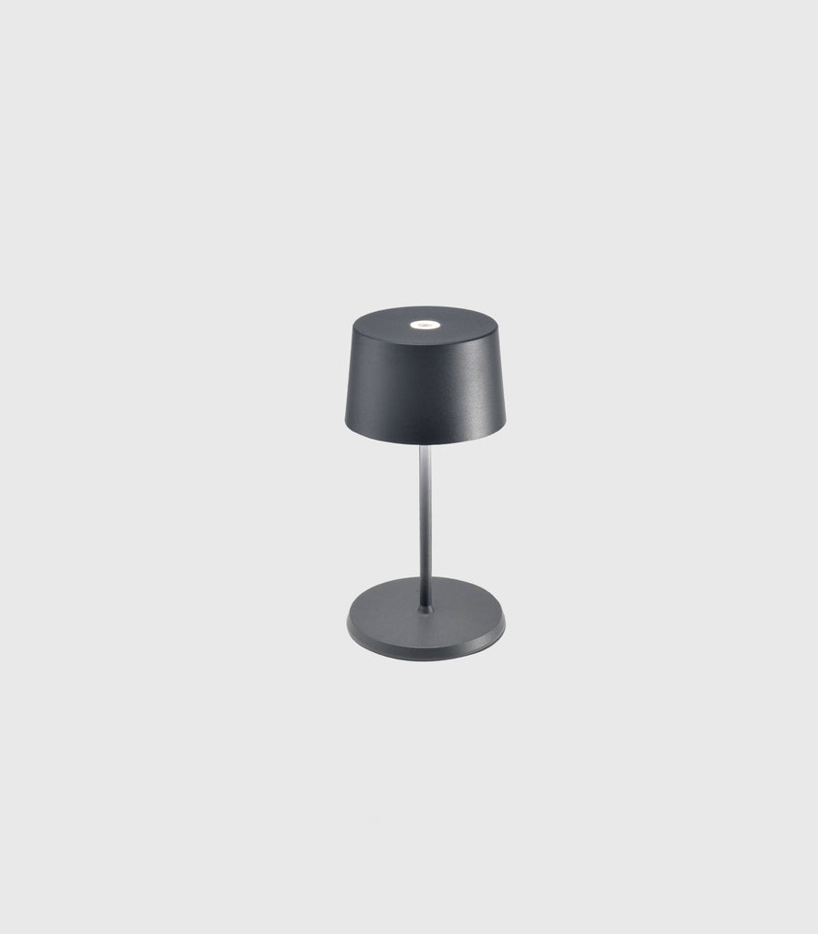 Ai Lati Olivia Mini Table Lamp in Dark Grey