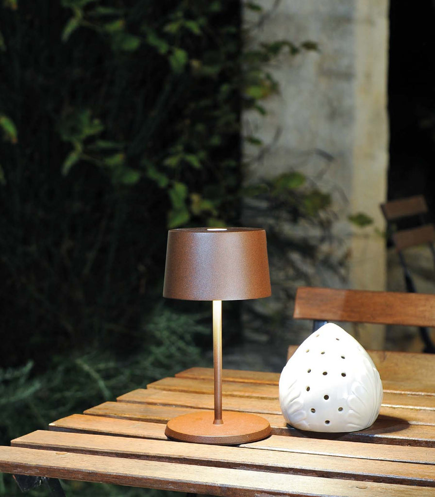 Ai Lati Olivia Mini Table Lamp featured within outdoor space
