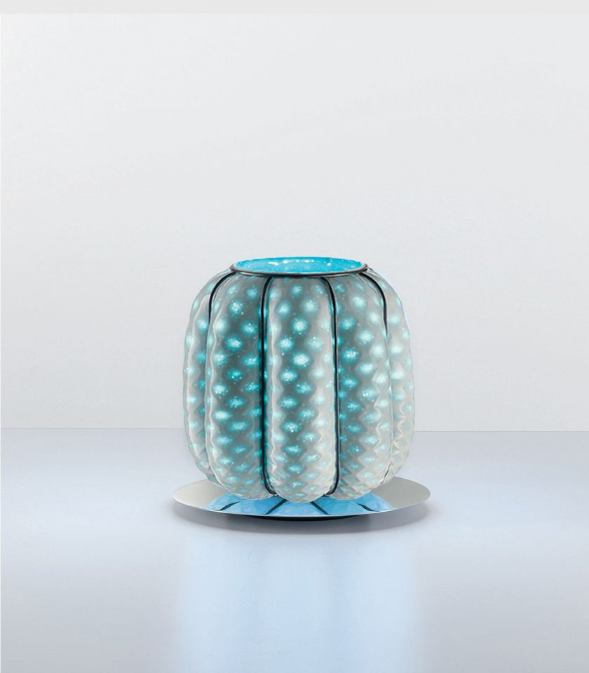 Nest Table Lamp in Turquoise