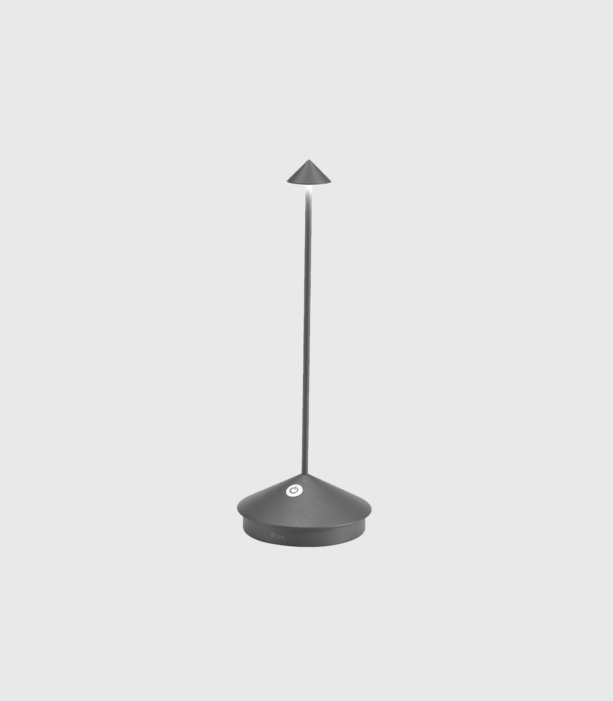 Ai Lati Pina Floor Lamp in Dark Grey