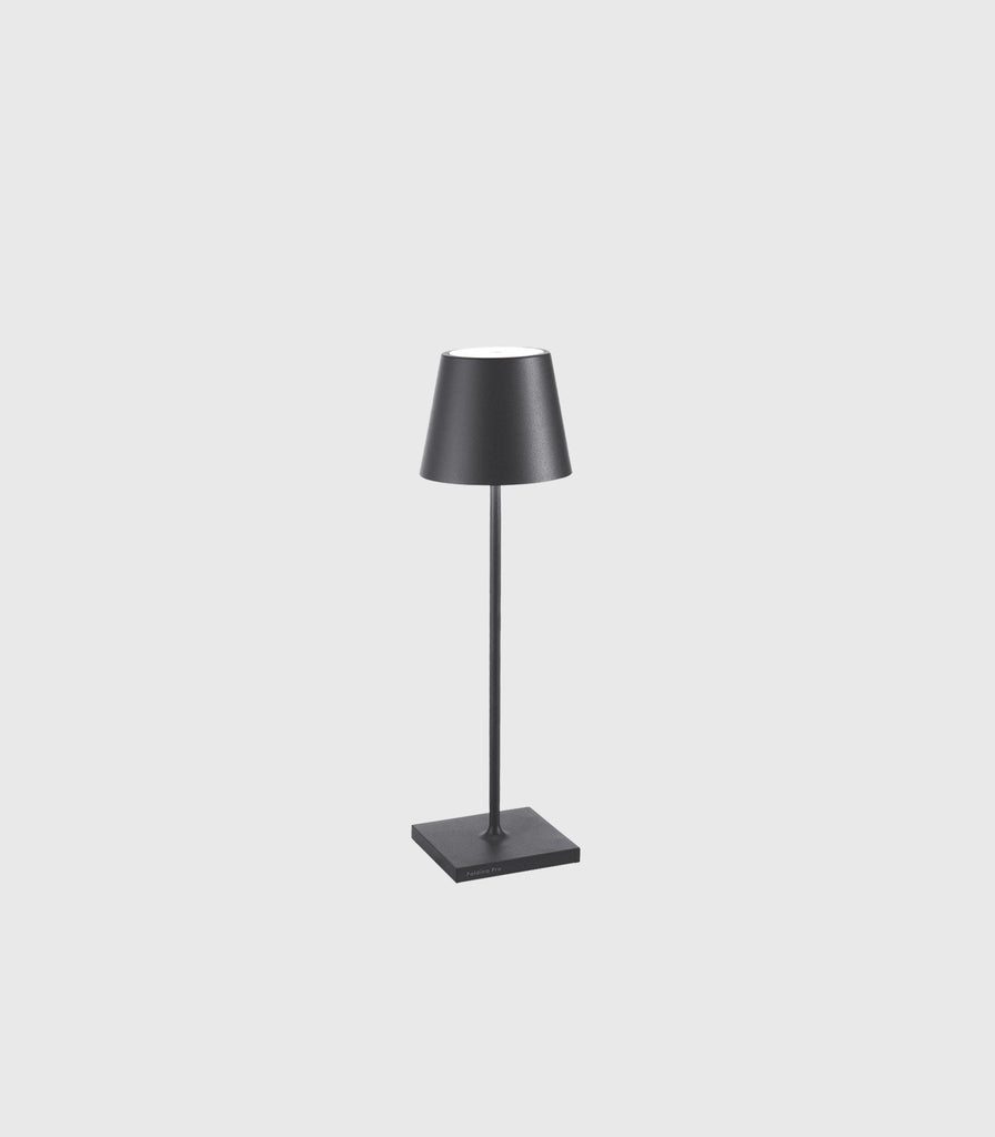 Ai lati Poldina Table Lamp in Dark Grey