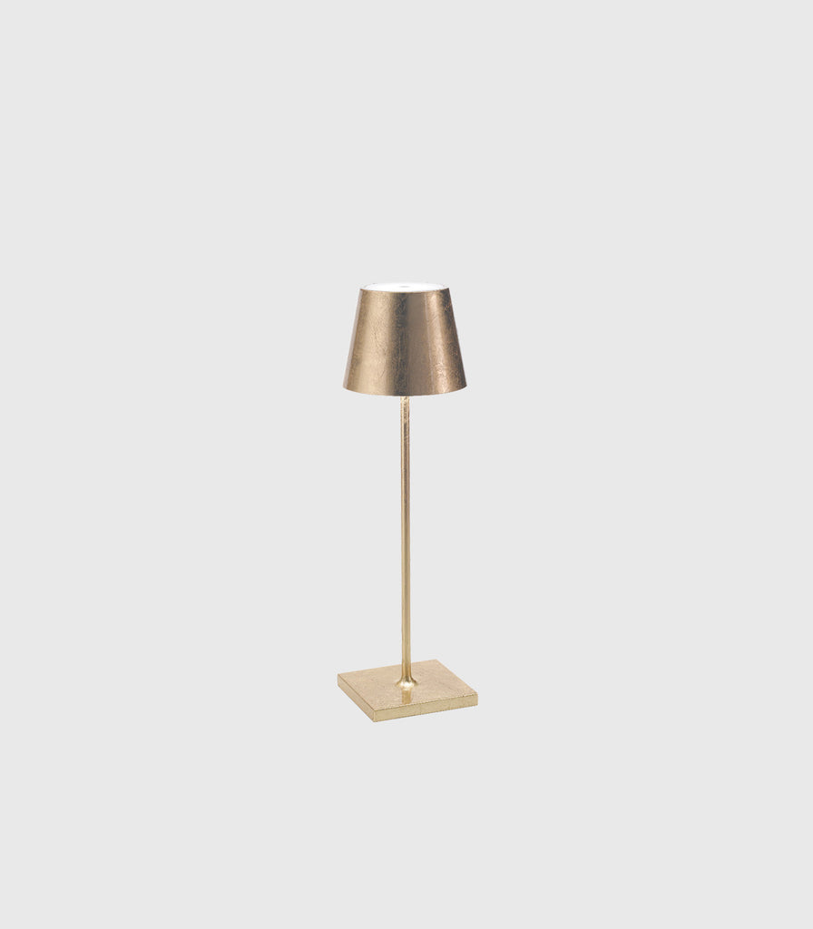 Ai Lati Poldina Metallic Table Lamp in Gold Leaf